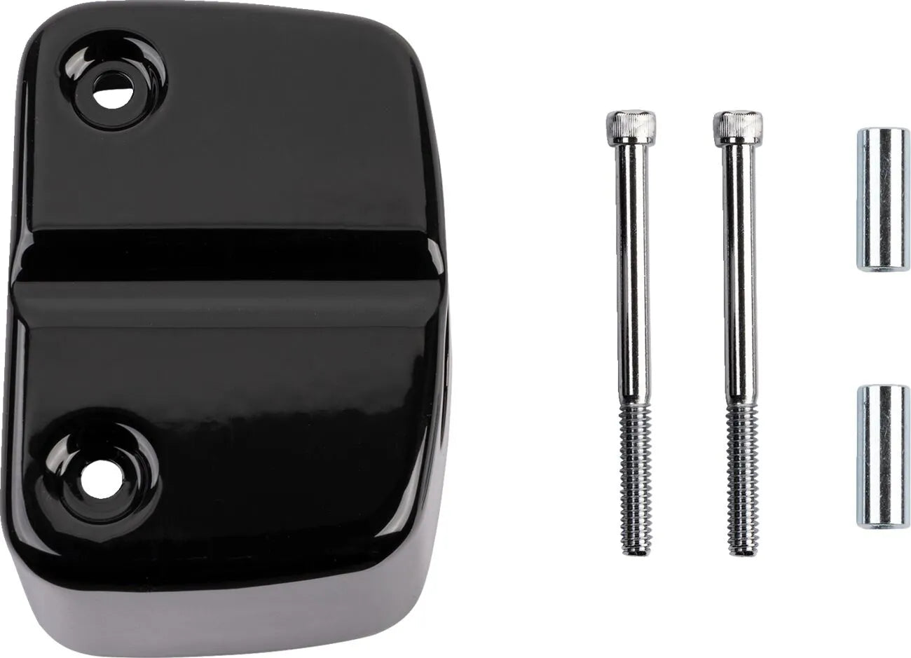 Drag Specialties Coil Cover - Black Steel