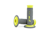 Pro Grip 791 Grips - Gray/yellow Motorcycle Hand Grips