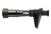 Ngk Spark Plug Cap - Straight, Black