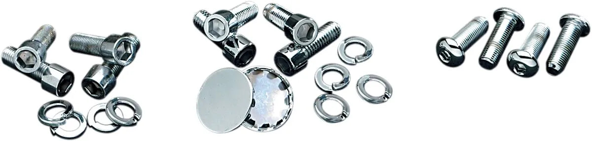Gardner-westcott Swingarm Bolt Kit - Chrome