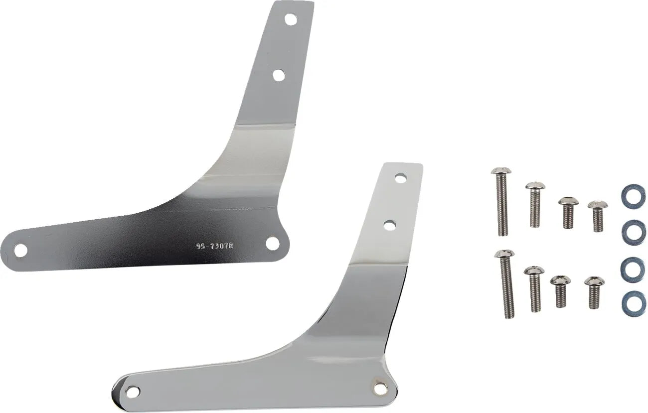 Cobra Square Sissy Bar Kit - Chrome Steel