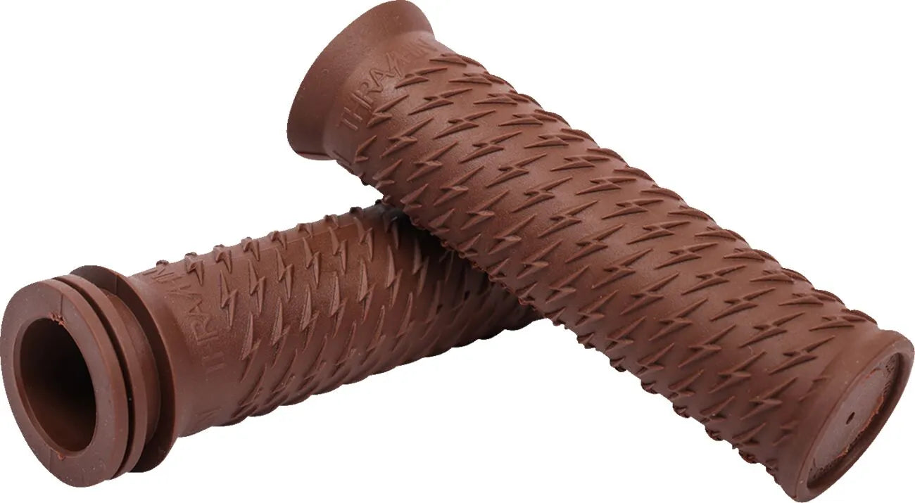 Thrashin Supply Co. Bolt Grips - Brown, 1"