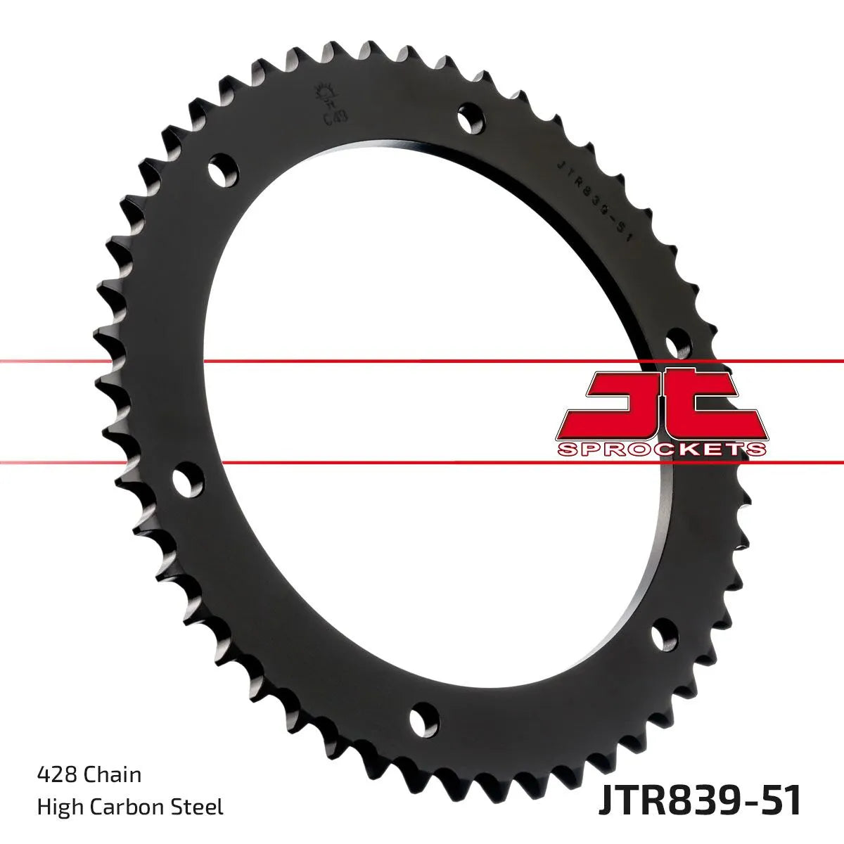 Jt Sprockets Steel Rear Sprocket - 51t