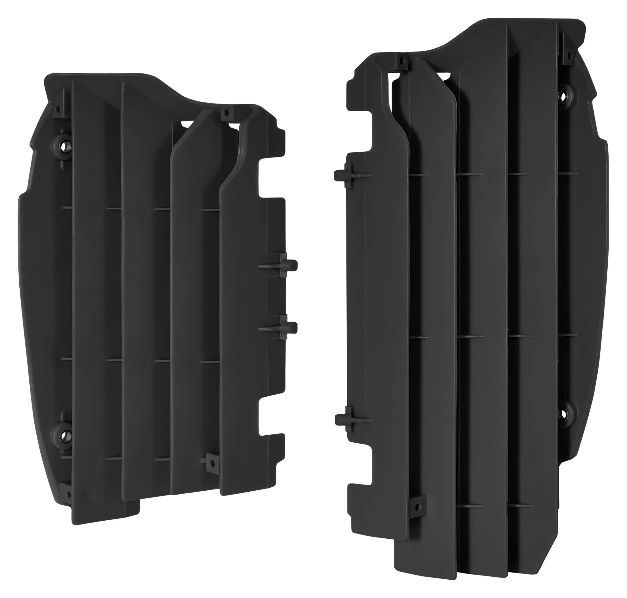 Polisport Radiator Guards For Kawasaki - Black