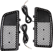 Custom Dynamics Lower Fairing Amber Led Light Inserts