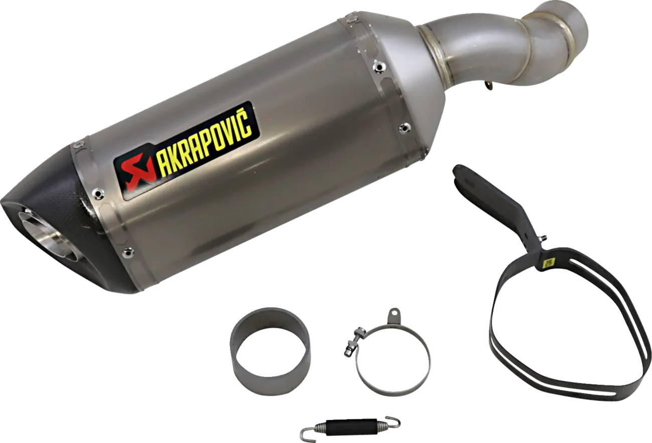 Akrapovic Slip-on Line Muffler For Street Bikes
