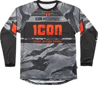 Icon Tiger’s Blood Jersey - Black/Camo Gray