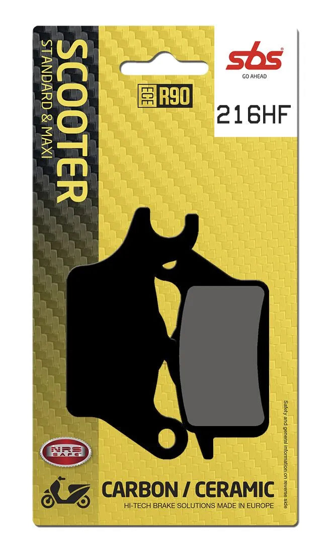 Sbs Hf Street Ceramic Organic Brake Pads Set