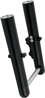 Arlen Ness Dual-disc Hot Legs Fork - Black Anodized