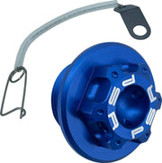 Psr Oil Filler Cap Kit Blue Anodized Aluminum M14 X 1,5