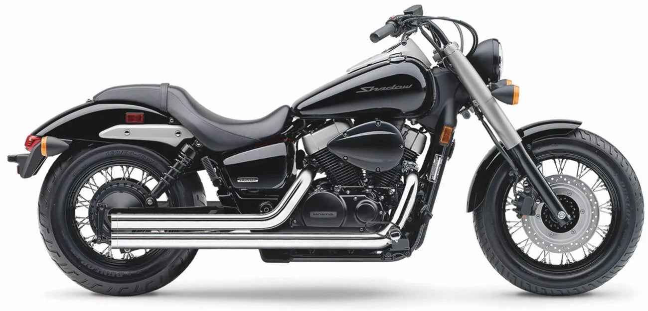 Cobra Streetrod Straight Cut Exhaust System - Chrome