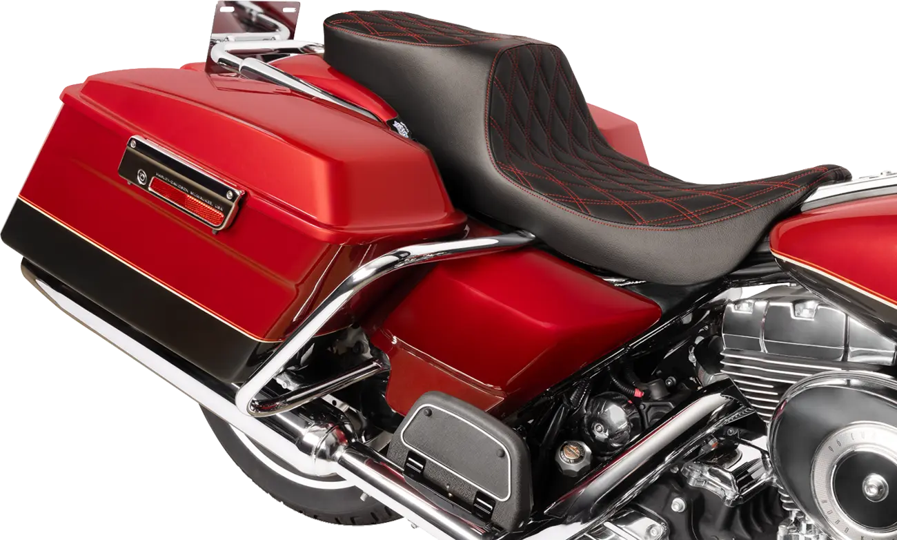 Drag Specialties Performance Predator 2-up Seat