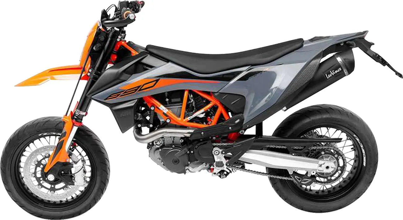 Leovince Exhaust Heat Shield Carbon Fiber Black