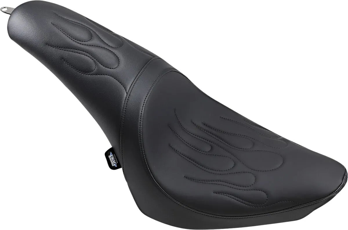 Drag Specialties Predator Seat - Flame Stitched