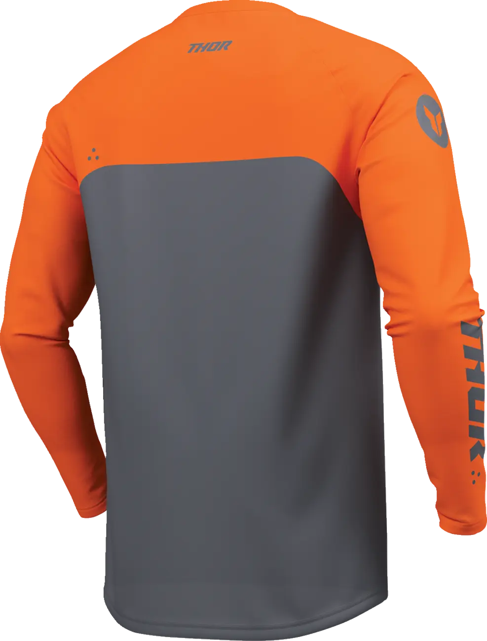 Thor Youth Ridemode Menace Jersey - Orange/Charcoal Gray