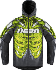 Icon Airform Manik'r Jacket - Black/Green/Dark Gray/White/Light Gray