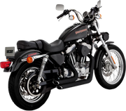Vance & Hines Shortshots Staggered Exhaust System - Black
