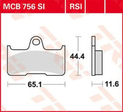 Trw Si Series Sintered Off-road Brake Pads