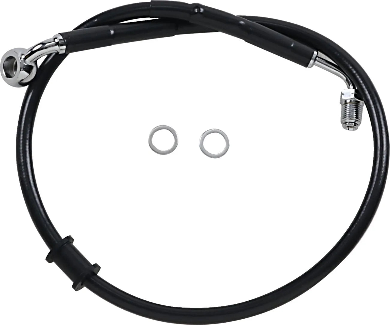 Drag Specialties Extended Brake Line For Abs - 25.25"