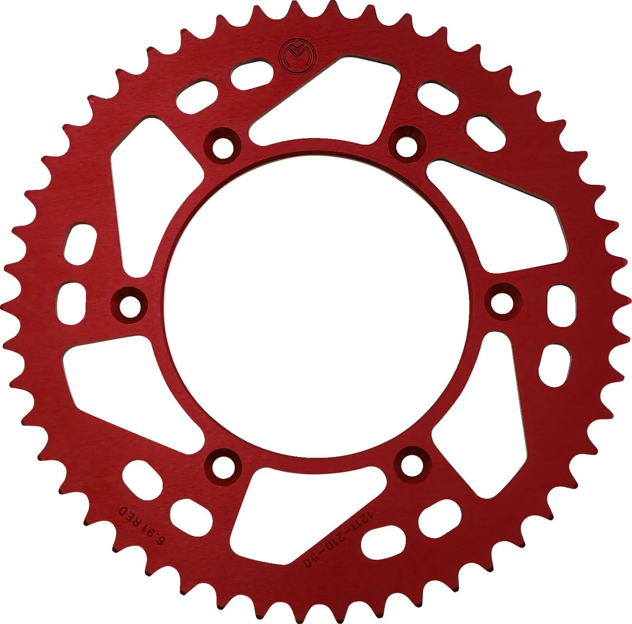 Moose Offroad Aluminum Rear Sprocket 520-50t Red