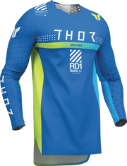 Thor Sportmode Synth Jersey - Blue/Yellow/White