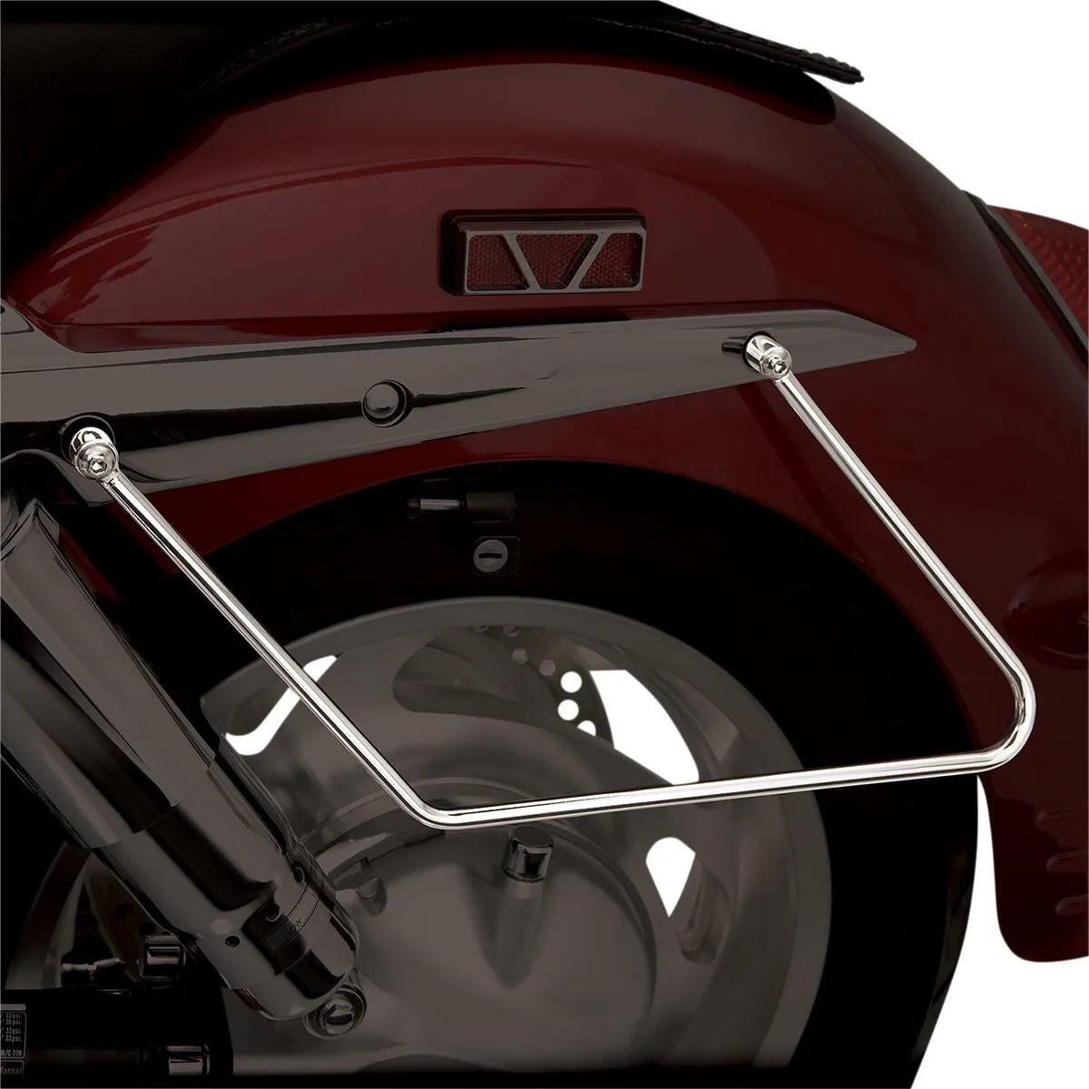 Show Chrome Saddlebag Stays