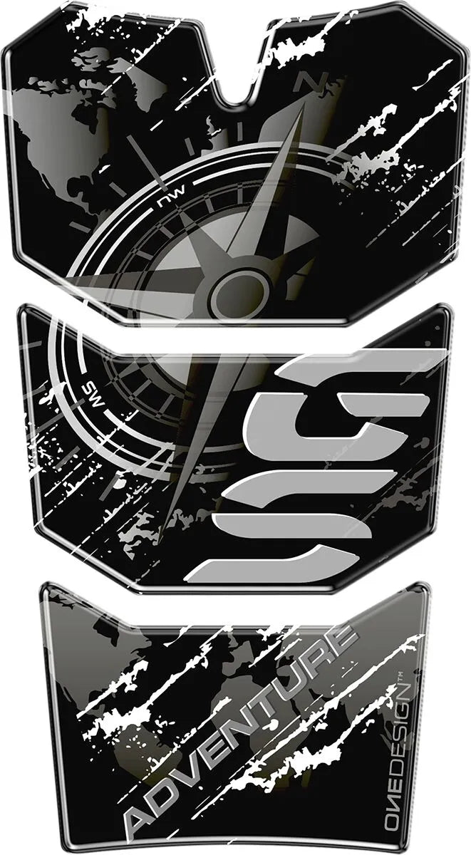 Onedesign Resin/soft Touch Tank Pad For Motorcycles