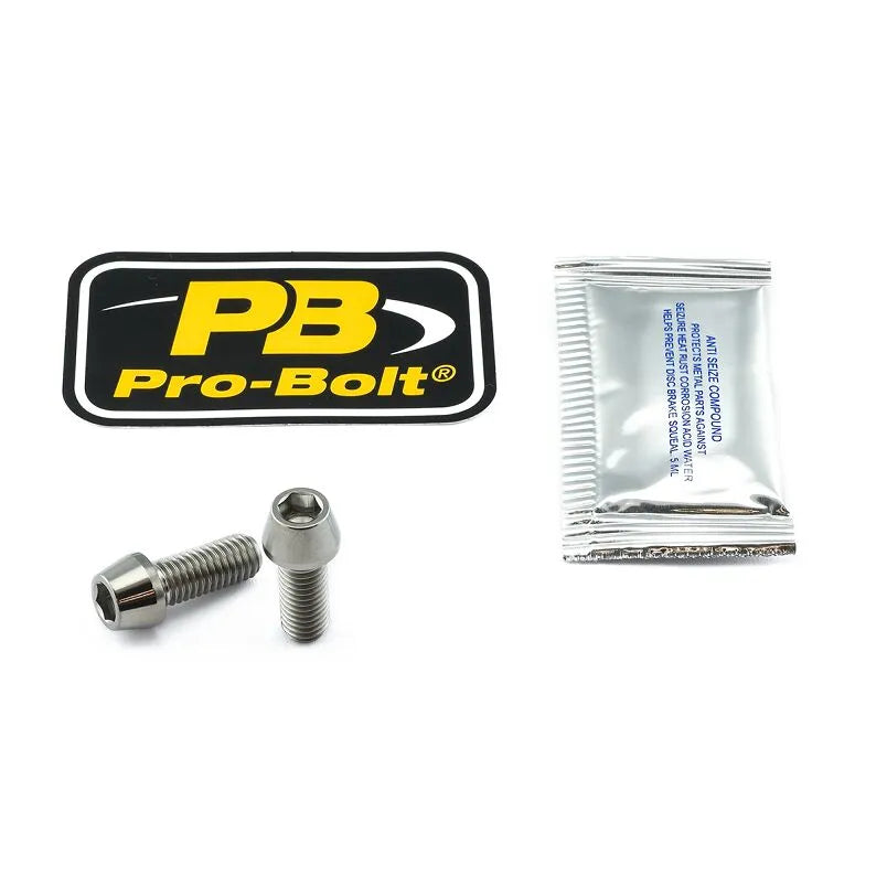 Pro Bolt Titanium Brake Caliper Mount Kit
