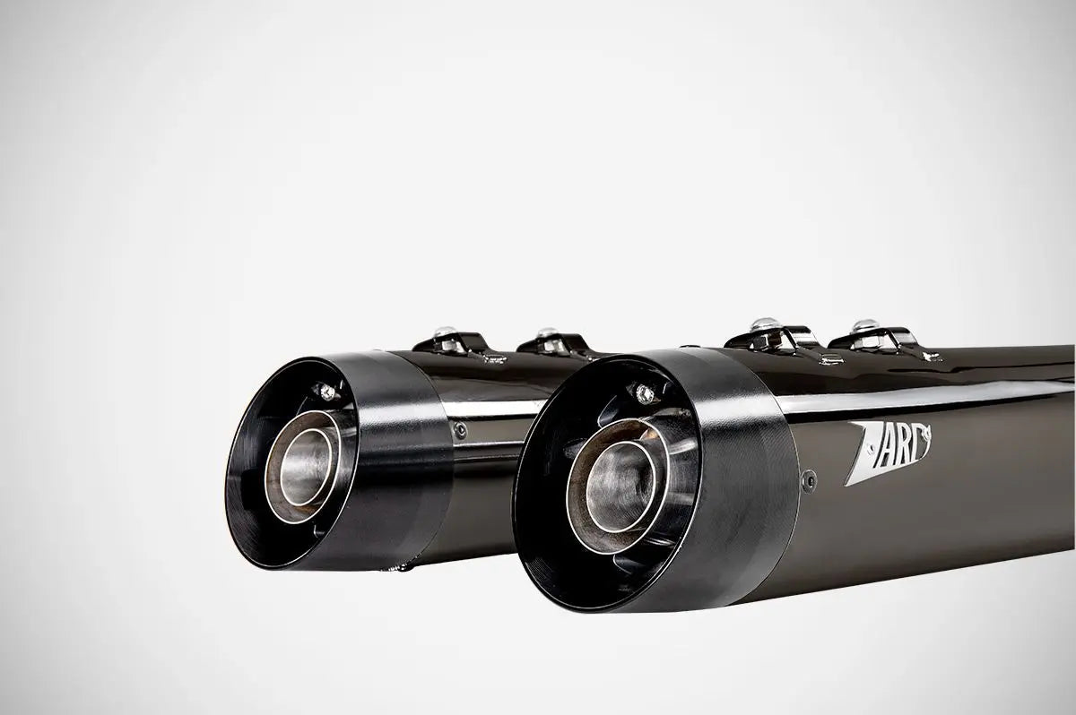 Zard 4.5" Slash-cut Slip-ons Muffler For Hd-touring E5