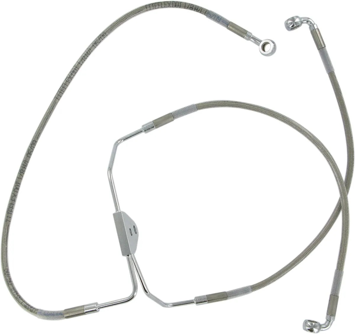 Drag Specialties Stainless Steel Brake Line Kit