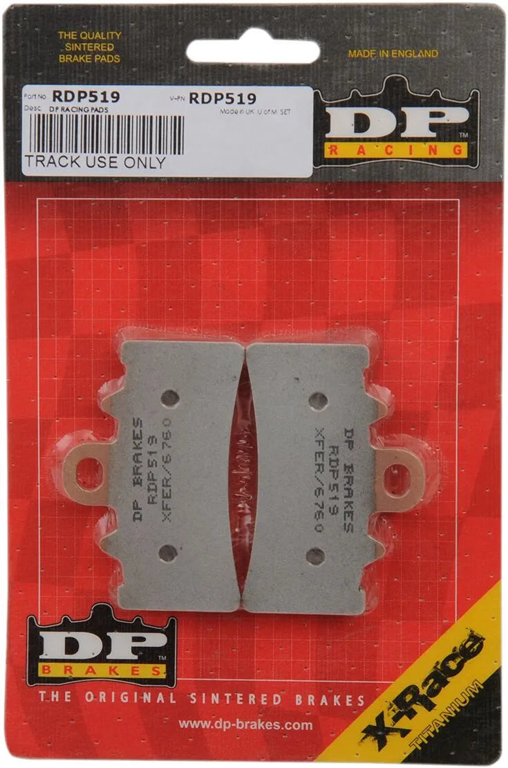 Dp Brakes Rdp X-race Titanium Sintered Brake Pads