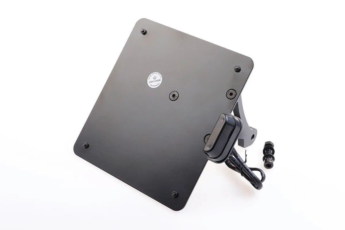 Cult Werk License Plate Kit With Led Lighting