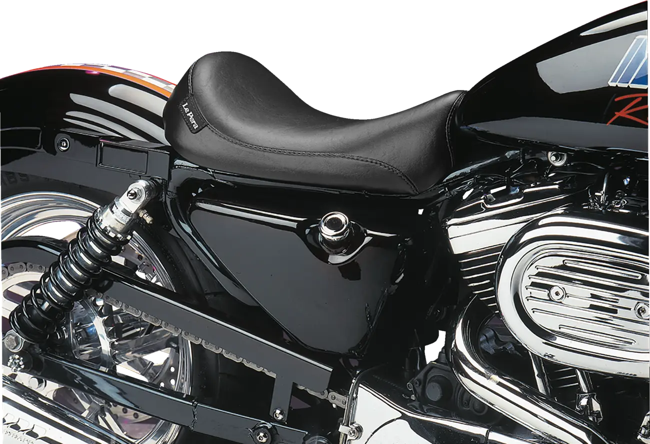 Le Pera Silhouette Solo Seat - Black Vinyl