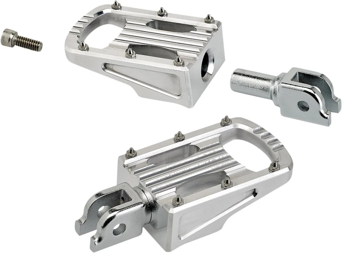 Biltwell Punisher Foot Pegs - Silver