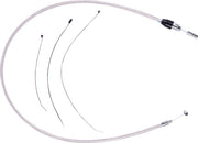 Magnum Shielding Quick Connect Upper Clutch Cable Polished