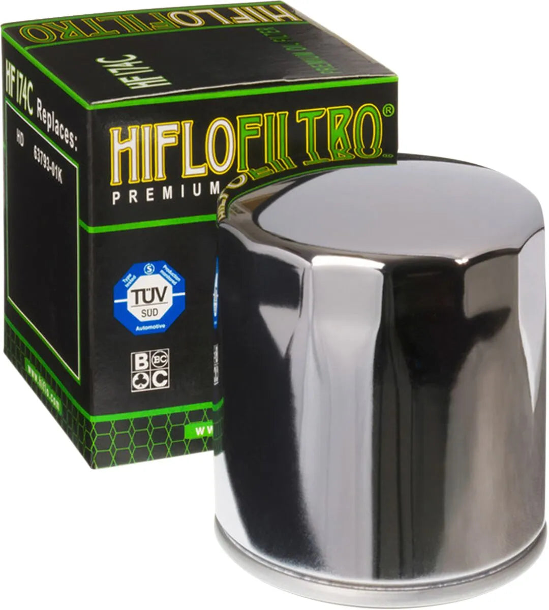 Hiflofiltro Premium Oil Filter Hf174c