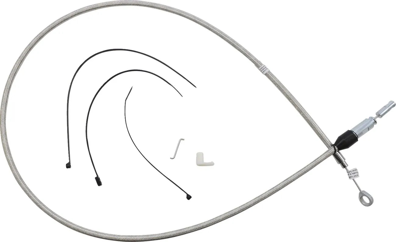 Magnum Shielding Polished Clutch Cable For Quick Connect