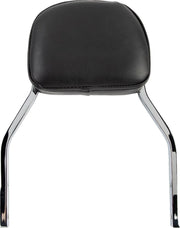 Cobra Square Sissy Bar - Chrome Backrest
