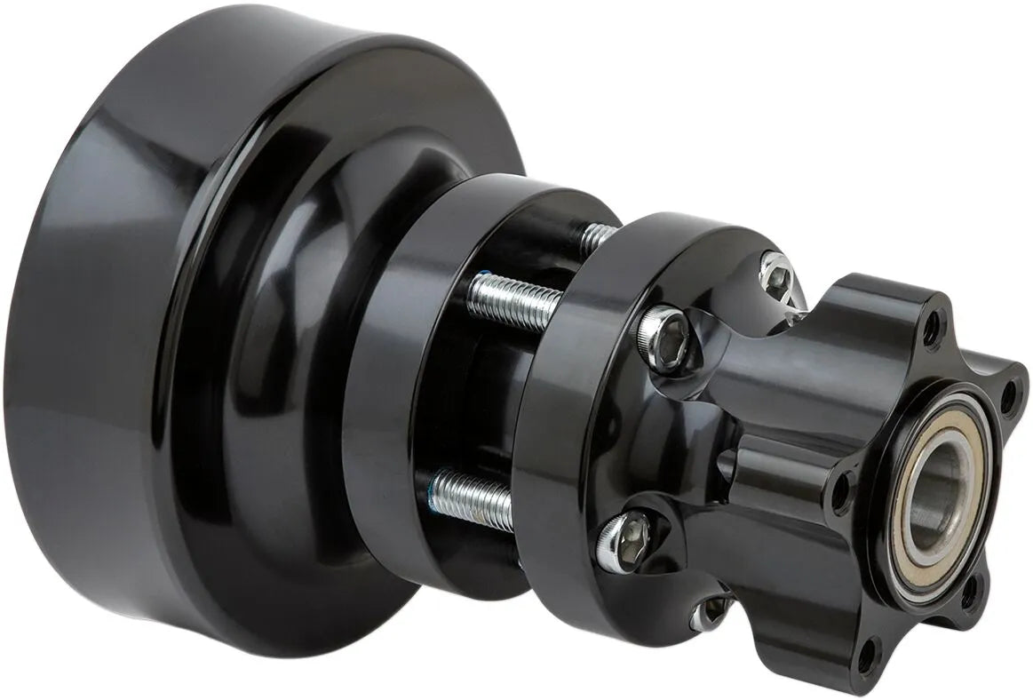 Arlen Ness Cartridge Hub - Billet Aluminum, Black