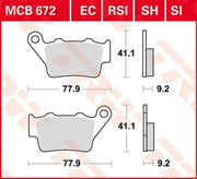 Trw Ec Series Ceramic Brake Pads
