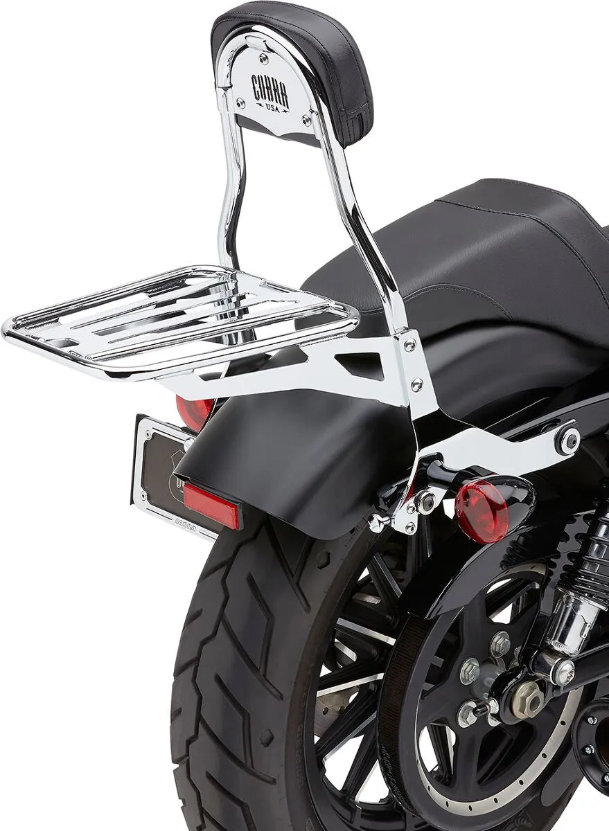 Cobra Detachable Backrest Kit - Chrome Finish