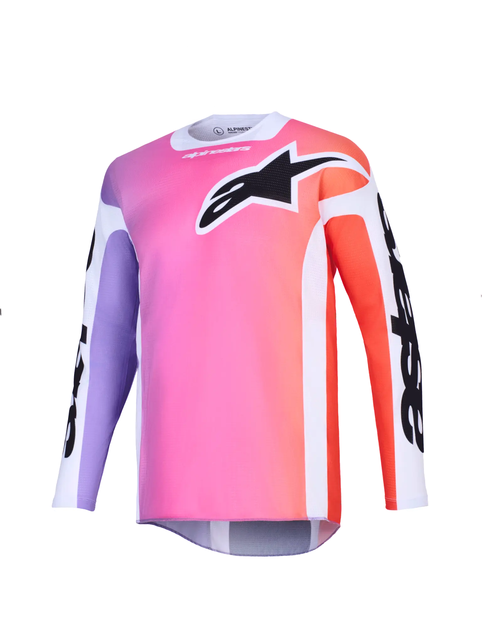 Alpinestars Racer Air Portl Jersey - Black/Pink/Purple/White