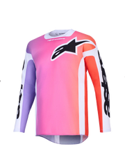 Alpinestars Racer Air Portl Jersey - Black/Pink/Purple/White