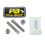 Pro Bolt Titanium Axle Adjuster Nut & Bolt Set