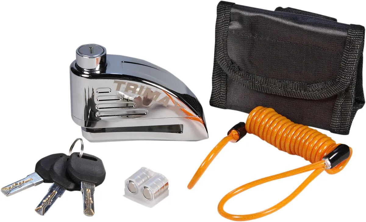 Trimax Alarm Disc Lock With 7mm Pin