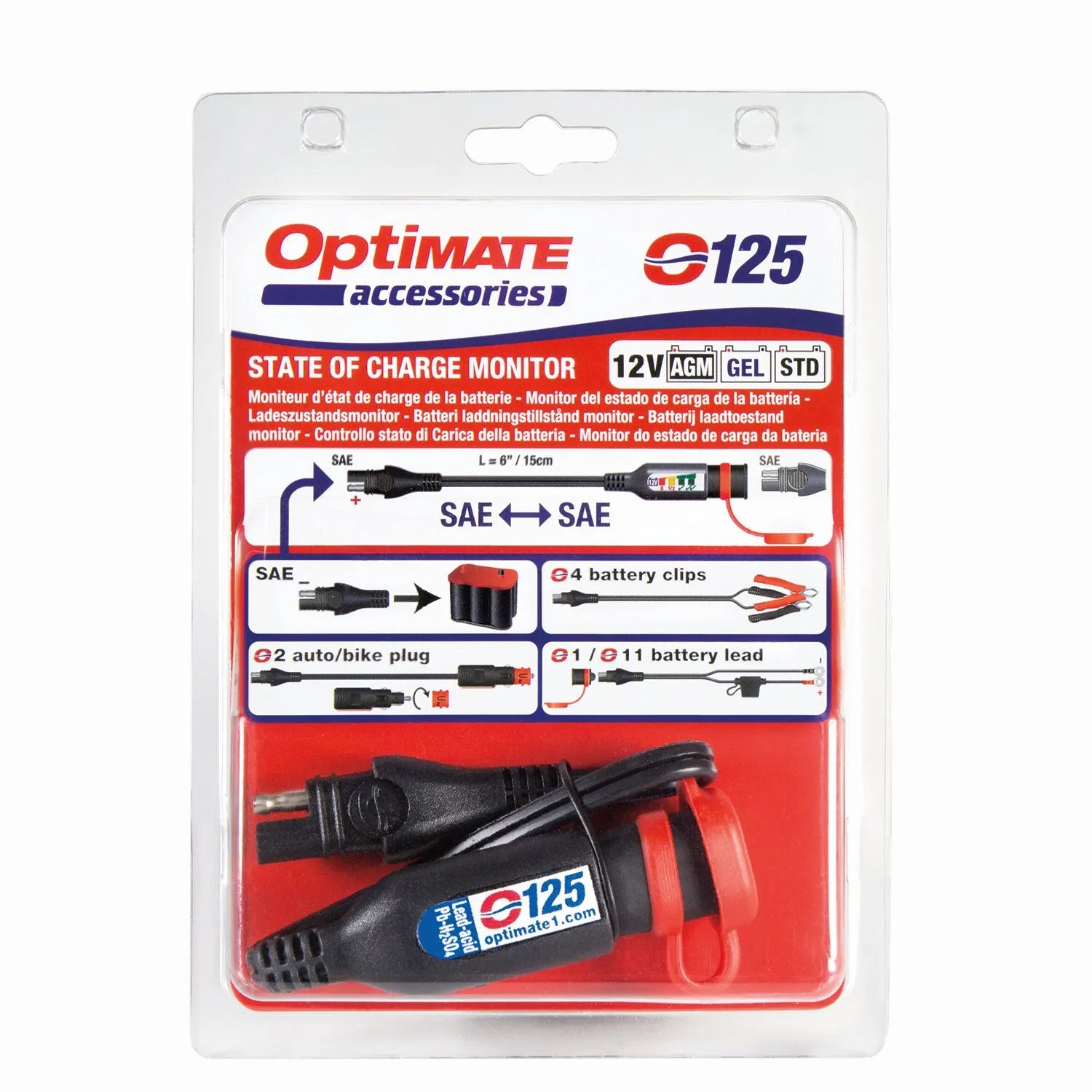 Tecmate Optimate Lithium Battery Monitor