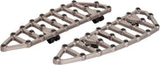 Arlen Ness Mx Billet Floorboards - Silver