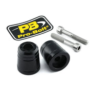 Pro Bolt Aluminium Bar Ends - Black