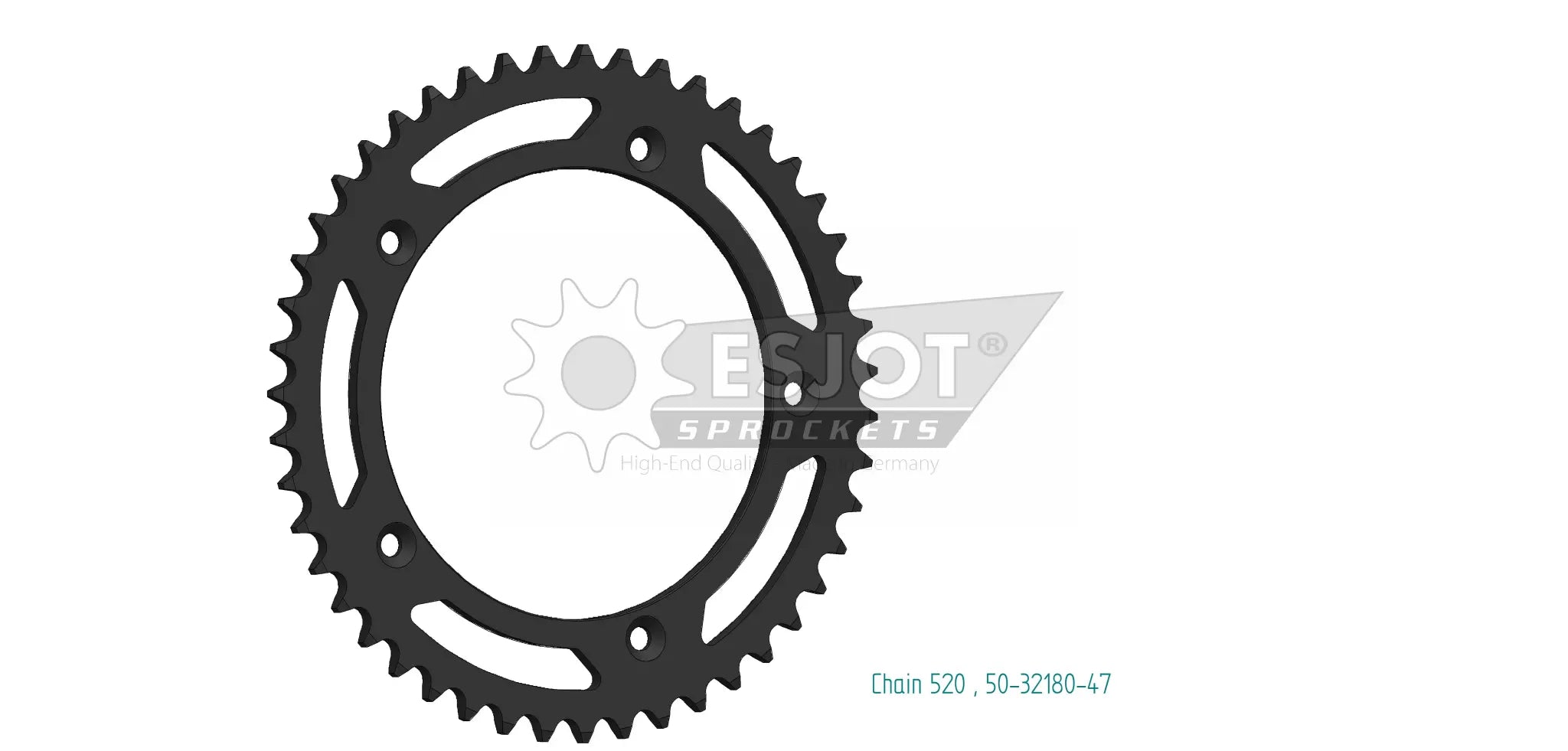 Esjot 520 Rear Sprocket - Premium Steel