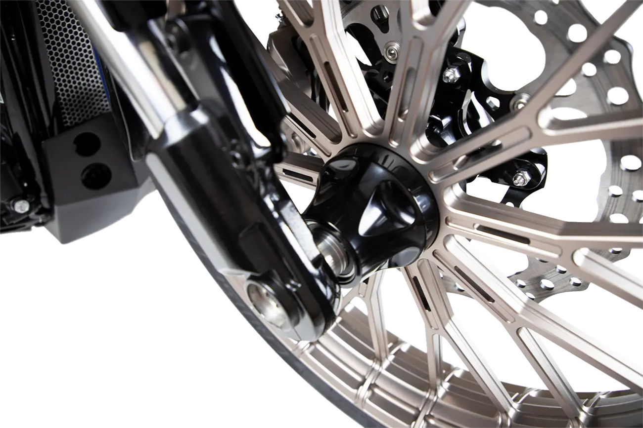 Arlen Ness Cartridge Hub - Billet Aluminum, Black